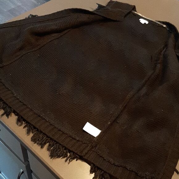 Xhilaration Black Fringe Vest - Picture 8 of 8